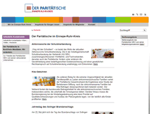 Tablet Screenshot of enneperuhr.paritaet-nrw.org