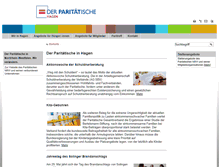 Tablet Screenshot of hagen.paritaet-nrw.org