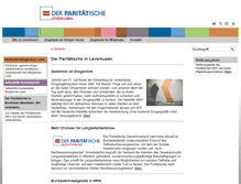 Tablet Screenshot of leverkusen.paritaet-nrw.org